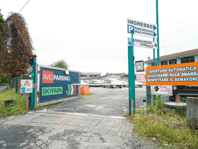 Avio Parking - Aeroporto Malpensa Ingresso Avio Parking - Aeroporto Malpensa