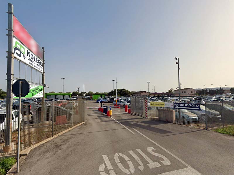 Sr Gestione Parcheggi - Aeroporto Alghero Ingresso Sr Gestione Parcheggi - Aeroporto Alghero