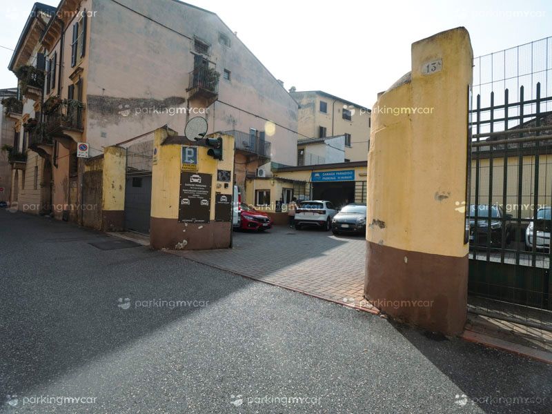 Parcheggio Paradiso - Verona centro città Ingresso Parcheggio Paradiso - Verona centro città