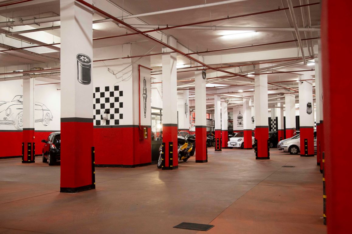 Majestic Garage - stazione Roma San Pietro Posti auto al coperto Majestic Garage - stazione Roma San Pietro