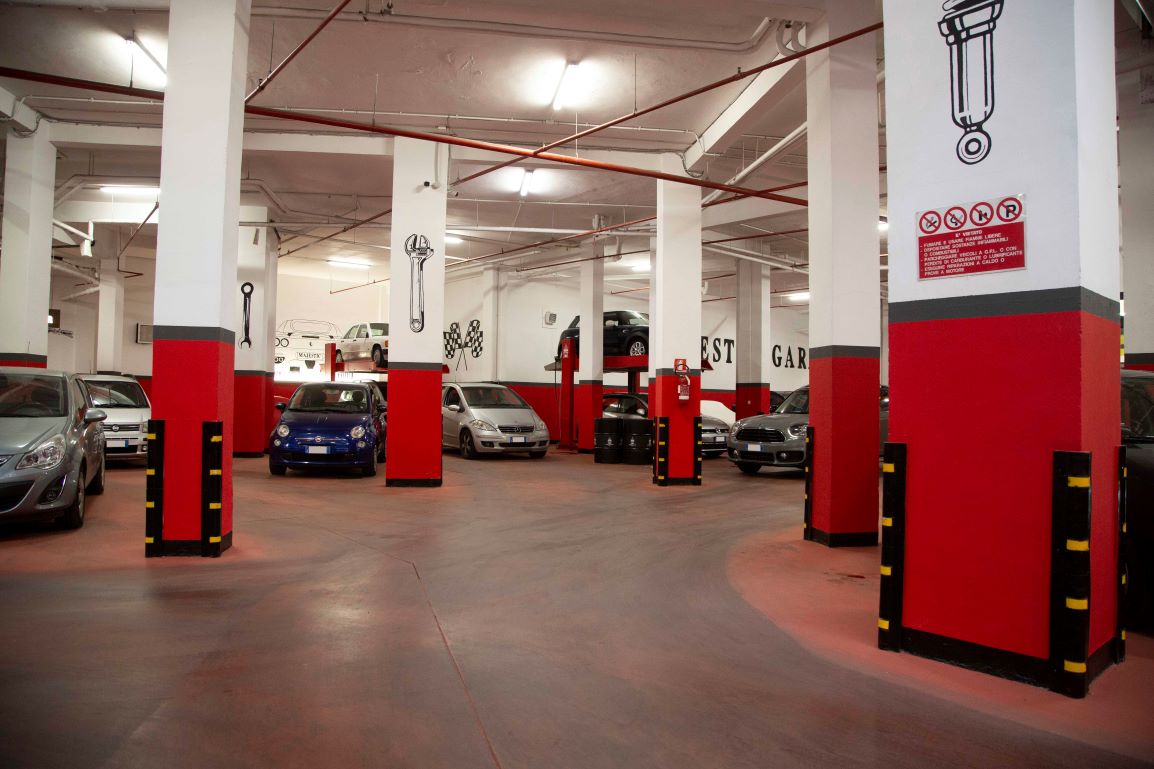 Majestic Garage - stazione Roma San Pietro Posti auto al coperto Majestic Garage - stazione Roma San Pietro
