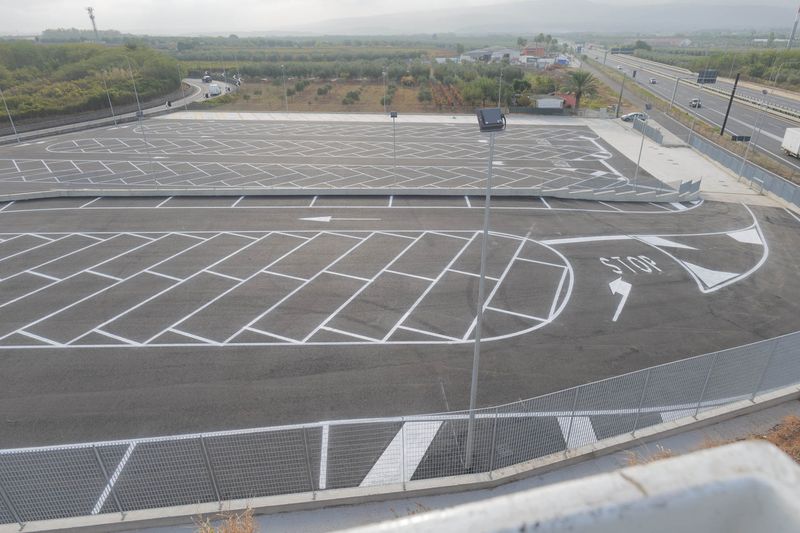 Air Park - stazione Lamezia Terme Vista dall'alto di Air Park - stazione Lamezia Terme