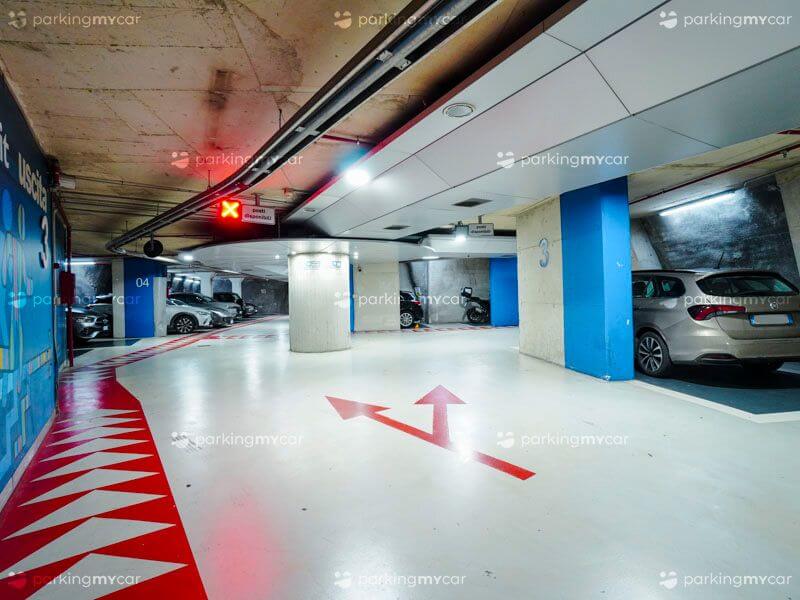 Quick Morelli - Napoli centro città Posti auto sotterraneo blu Quick Morelli - Napoli centro città