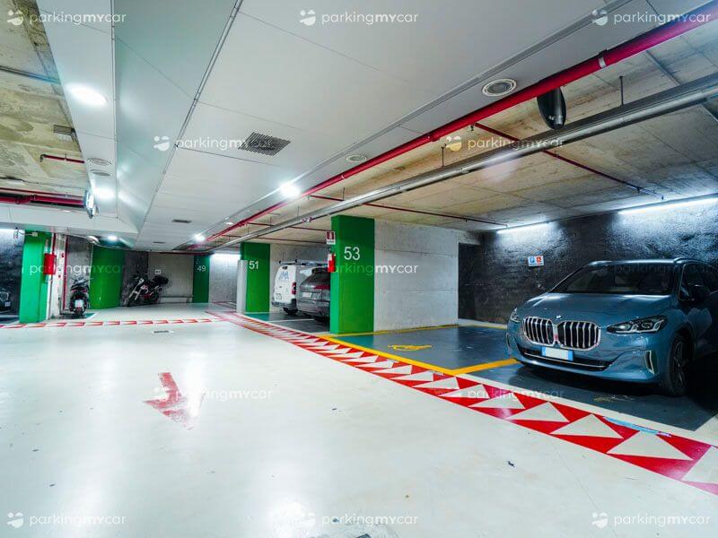 Quick Morelli - Napoli centro città Parcheggi coperti livello verde Quick Morelli - Napoli centro città