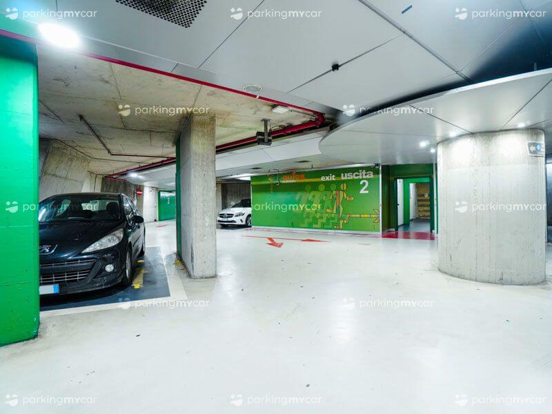 Quick Morelli - Napoli centro città Posti auto sotterraneo verde Quick Morelli - Napoli centro città