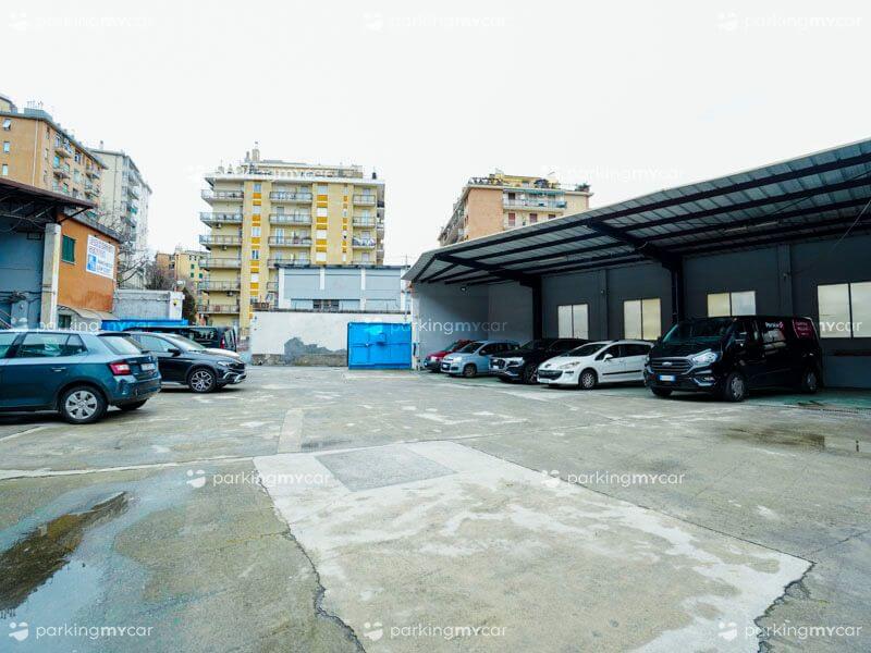 Parcheggio Genova Service - Stazione Principe Posti auto scoperti Parcheggio Genova Service - Stazione Principe