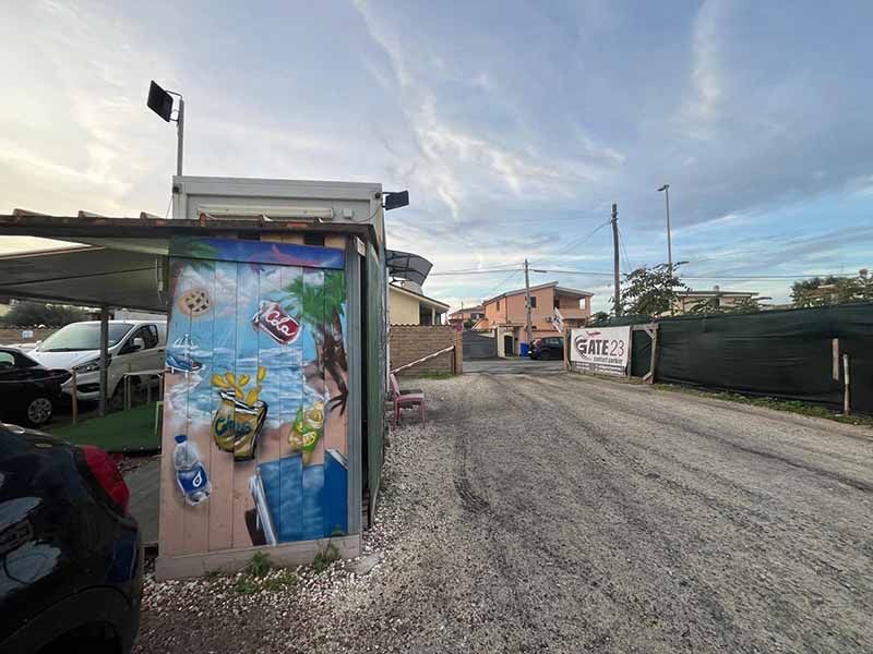 Gate 23 Parking - Aeroporto Fiumicino Via di accesso Gate 23 Parking - Aeroporto Fiumicino