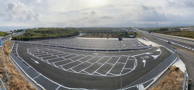 King Parking - Stazione Lamezia Terme Vista dall'alto King Parking - Stazione Lamezia Terme