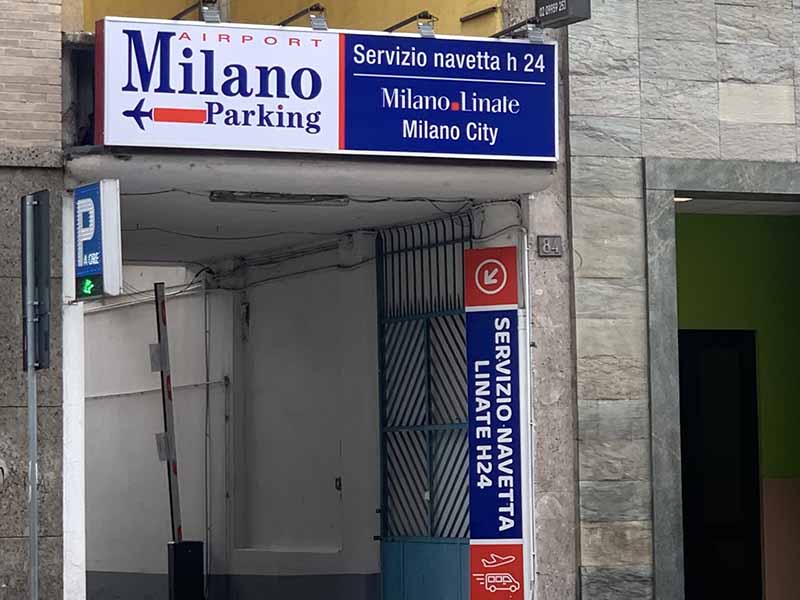 Milano Parking Airport - Aeroporto Linate Ingresso Milano Parking Airport - Aeroporto Linate