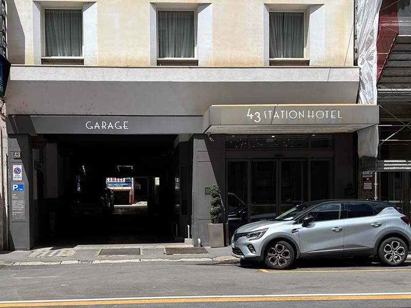 3F Central Parking - Stazione Milano Centrale Ingresso 3F Central Parking - Stazione Milano Centrale